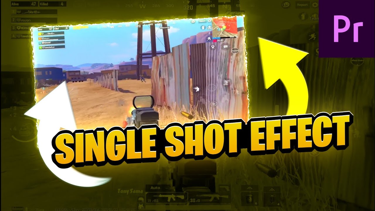 Single shot beat sync Pubg Montage tutorial in Premiere pro | FREE PRESET