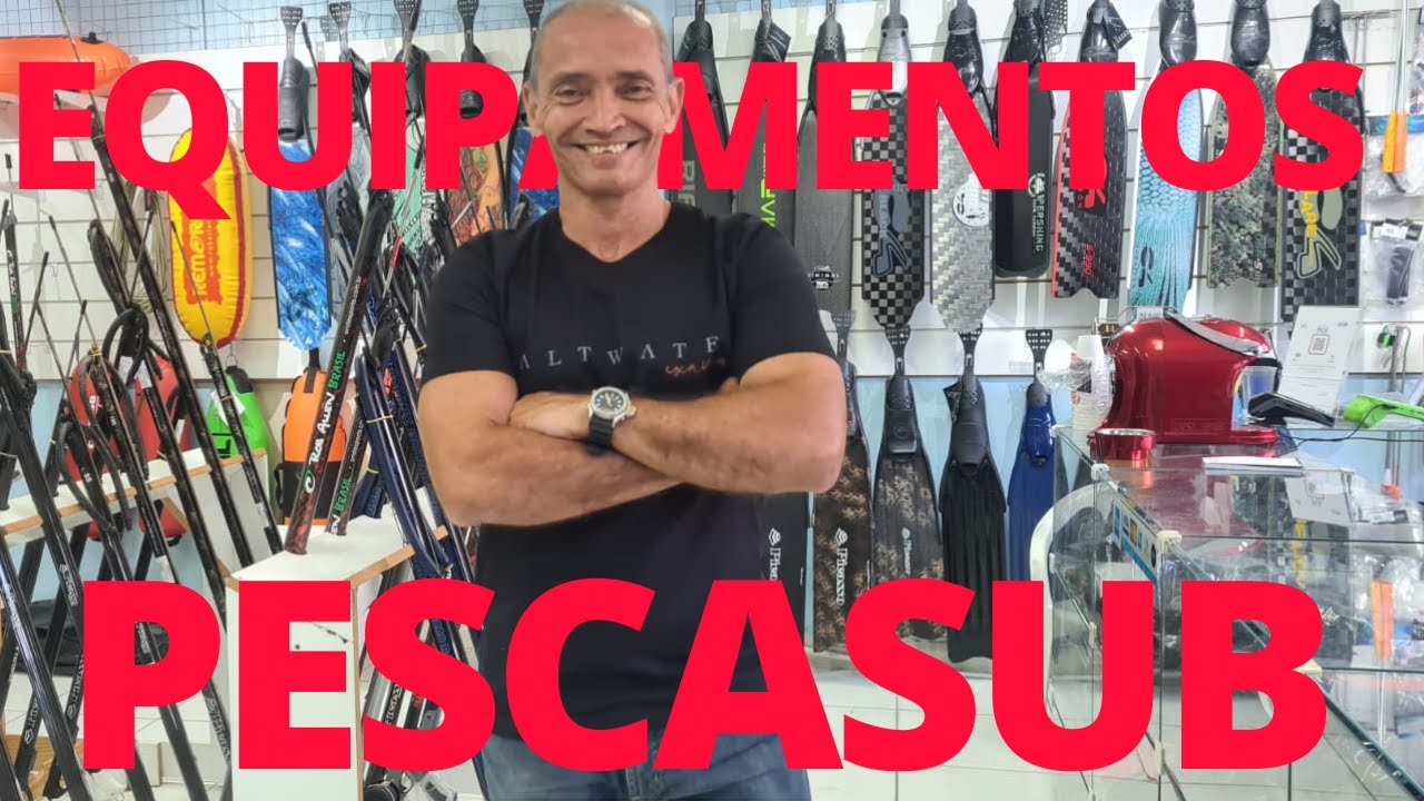 Apresentando Equipamento de PescaSUB para Iniciantes