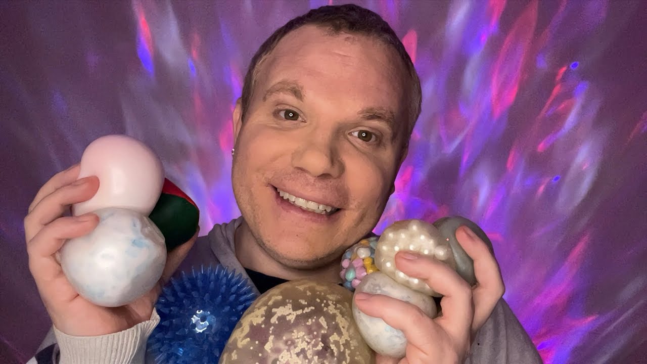 Je te montre toutes mes balles anti stress 