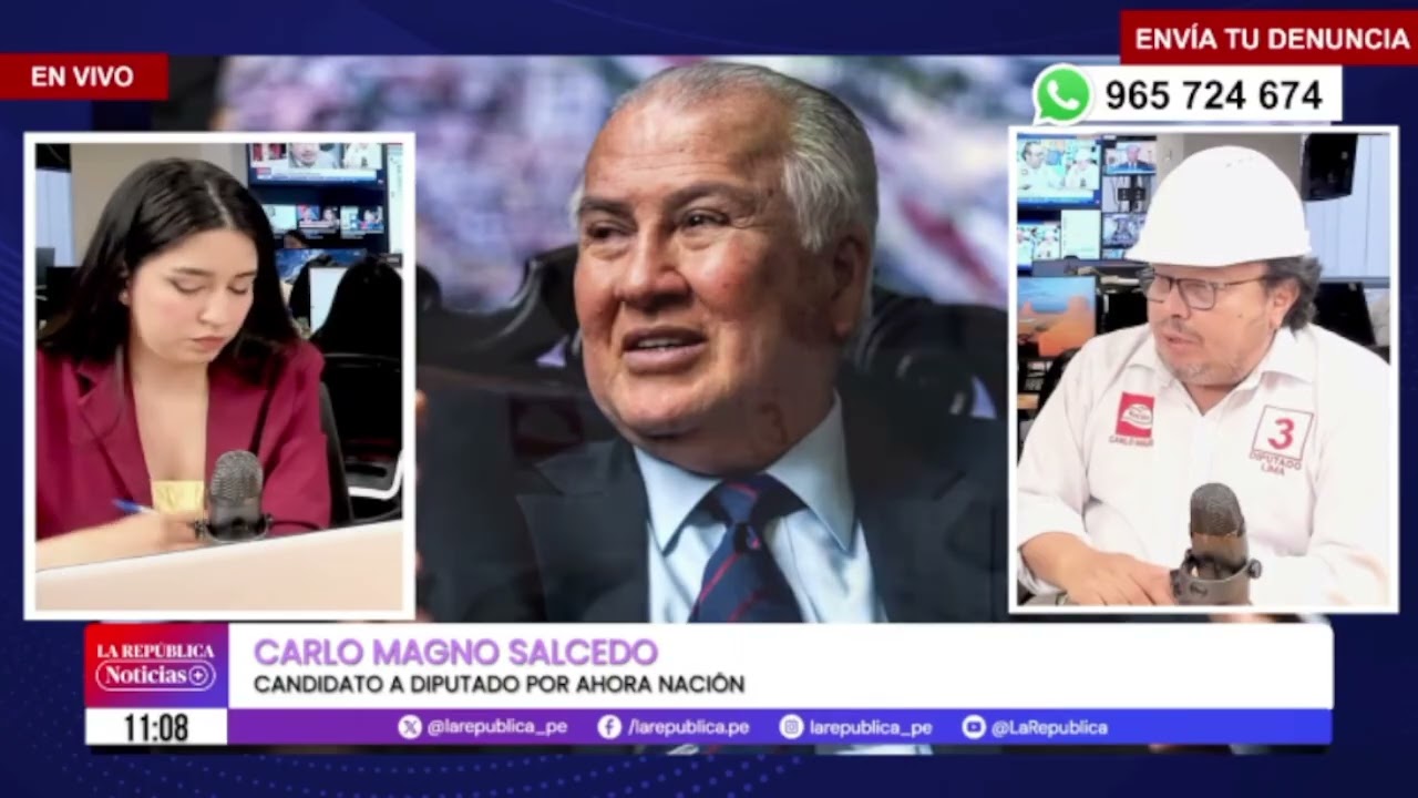 CARLO MAGNO SALCEDO EN ENTREVISTA EN DIARIO LA REPÚBLICA