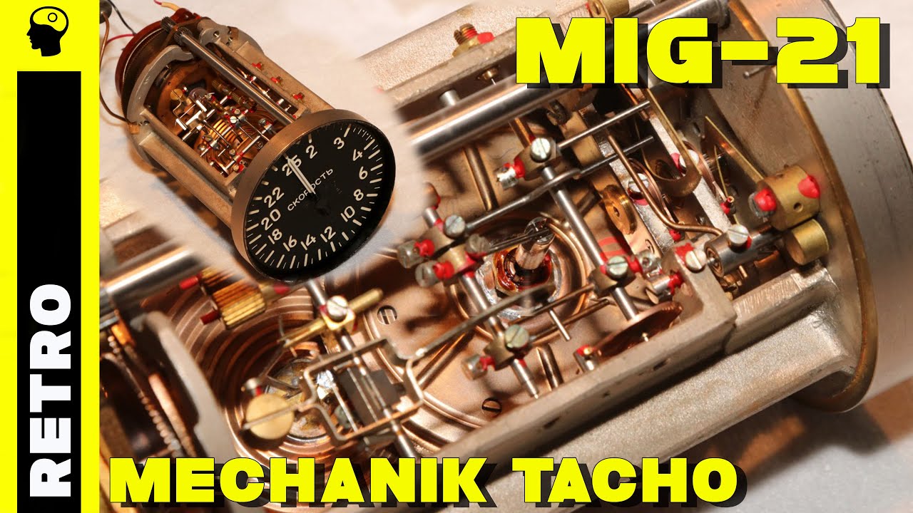 MIG Air Speed Indicator (ASI) zerlegt