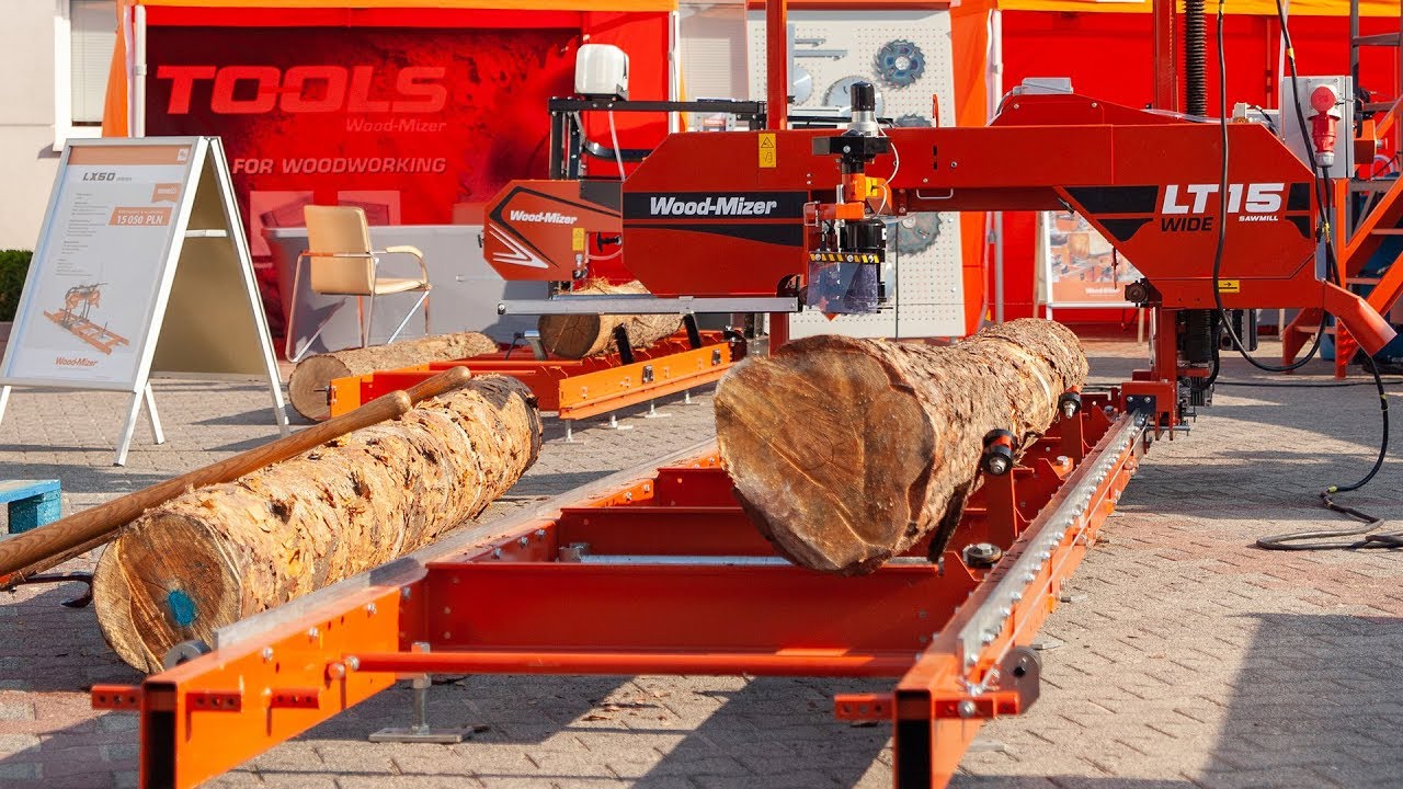 Wood-Mizer Introduces LT15CLASSIC WIDE LIGNA 2019 | Wood-Mizer Europe