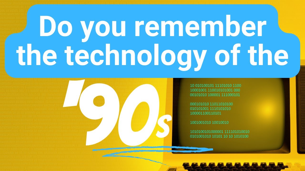 Guess the '90s technologies in less than 5 seconds