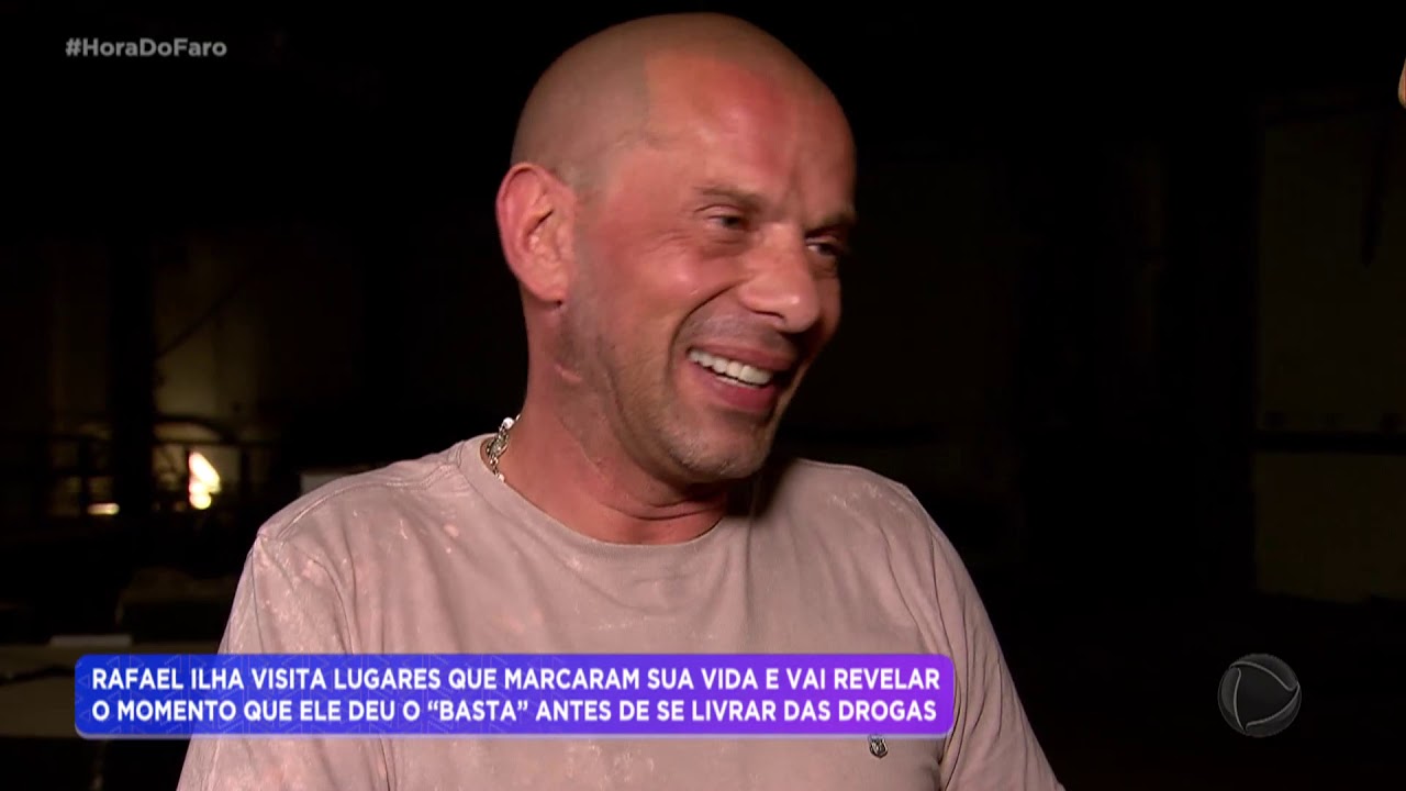 Rafael Ilha revê local de antiga boate em que usou drogas pela primeira vez
