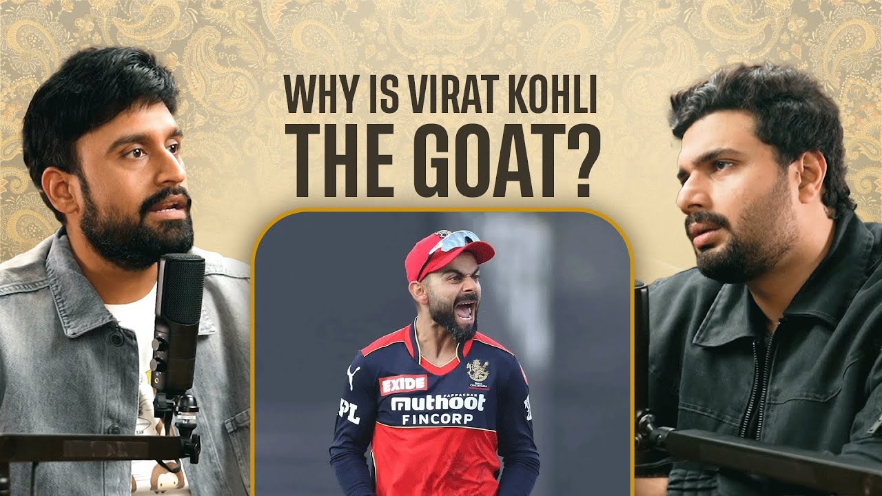 Inder Explains Why Virat Kohli is The GOAT of Cricket | Inder Sahani |@InderSahani | PGX #87