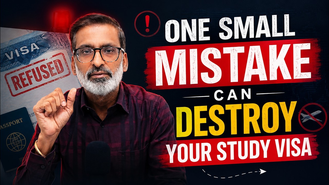 One Small Mistake Can Destroy Your Study Visa