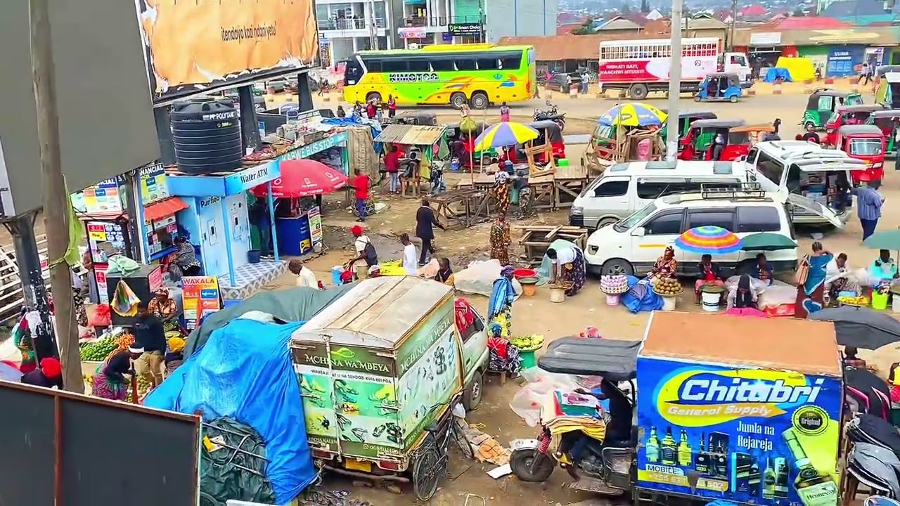 Mwonekano wa mwanjelwa mbeya kwa mchana na jioni. Welcome mbeya 