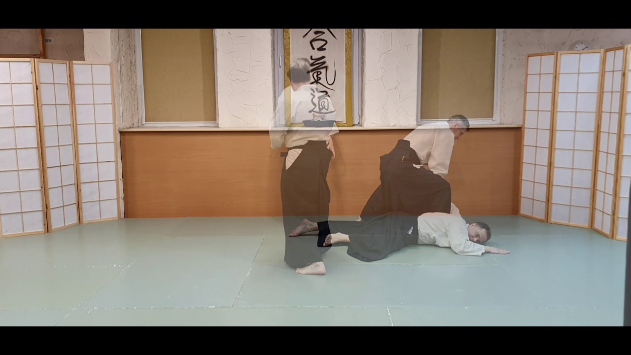 YONKYO omote,  ai hanmi katate dori