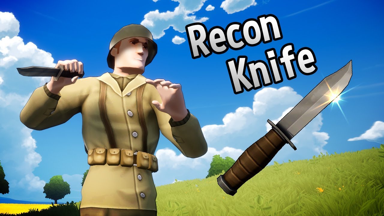 Heroes of Valor Beta - Recon knife gameplay preview
