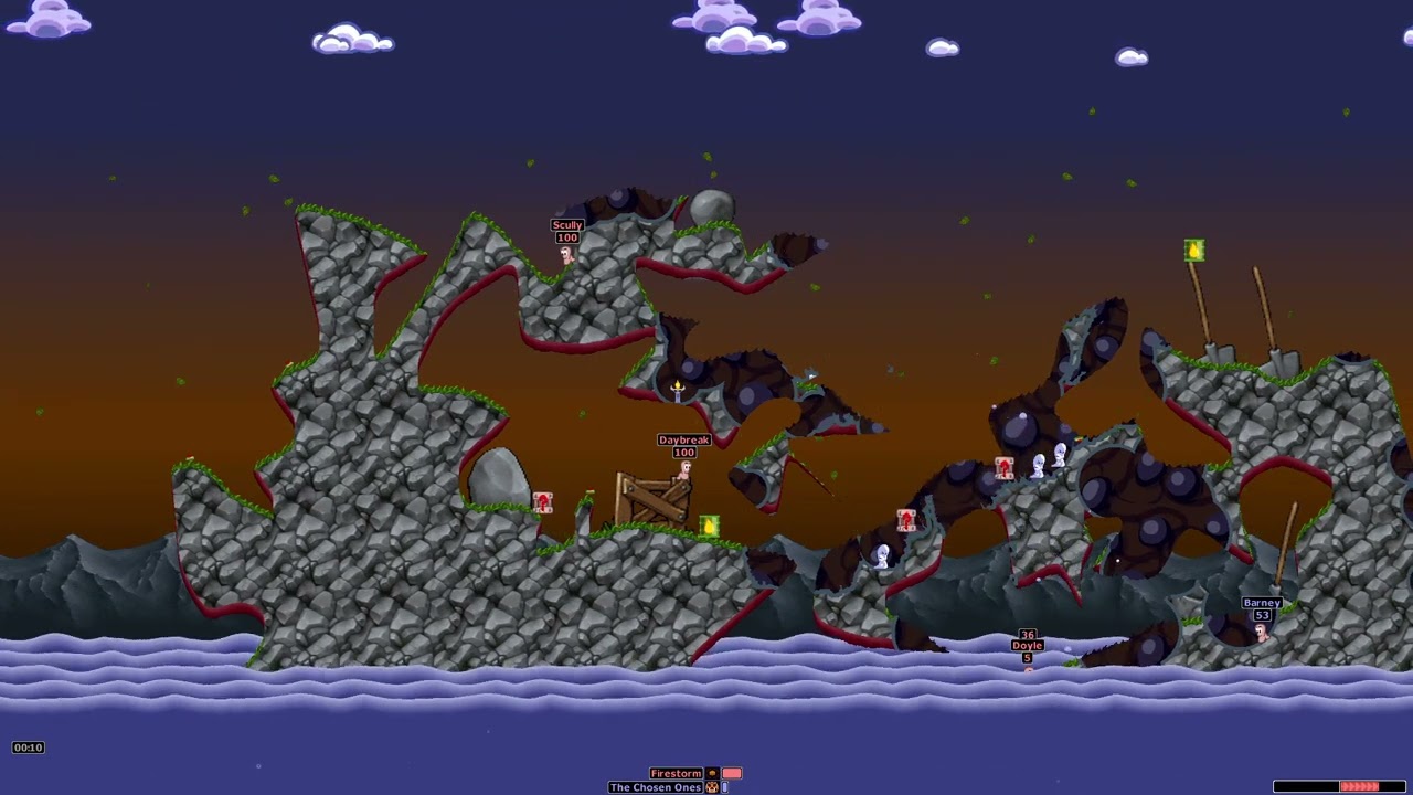 Worms Armageddon | Firestorm vs Chosen Ones (League Three, Round Fourteen)