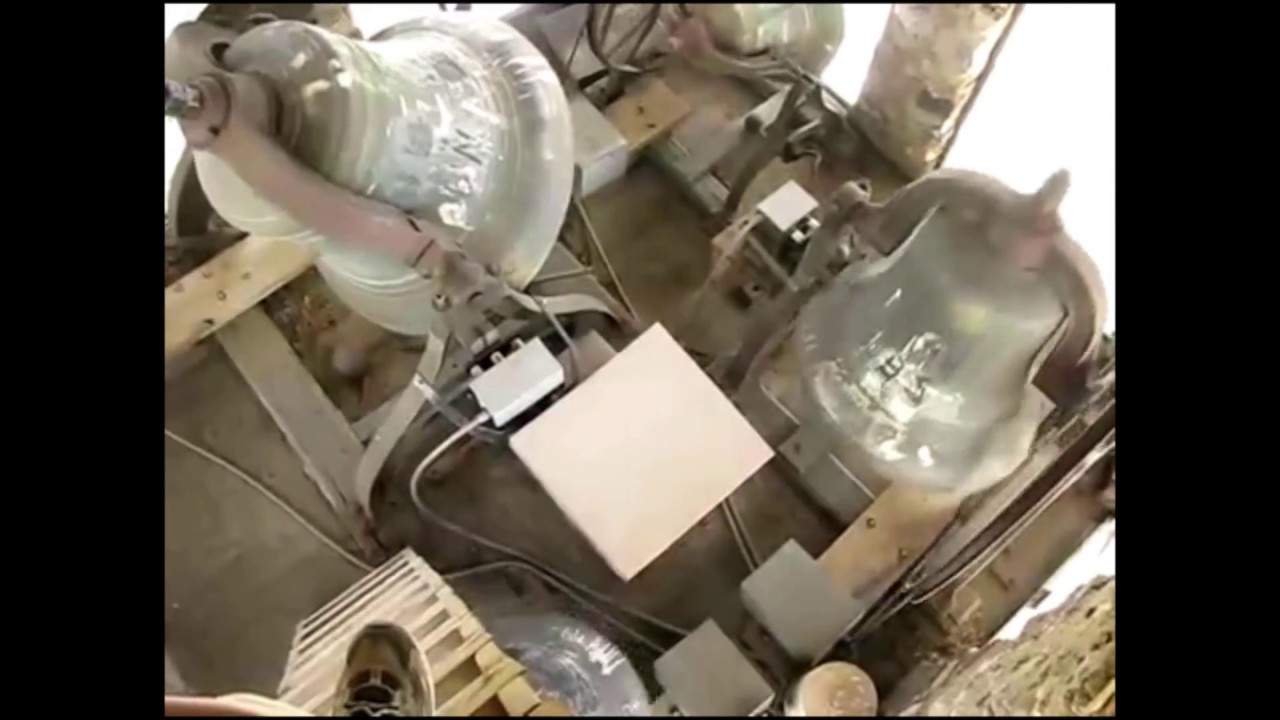 Church bells of St. Joseph the Worker Catholic Church in Beal City (Mount Pleasant), Michigan