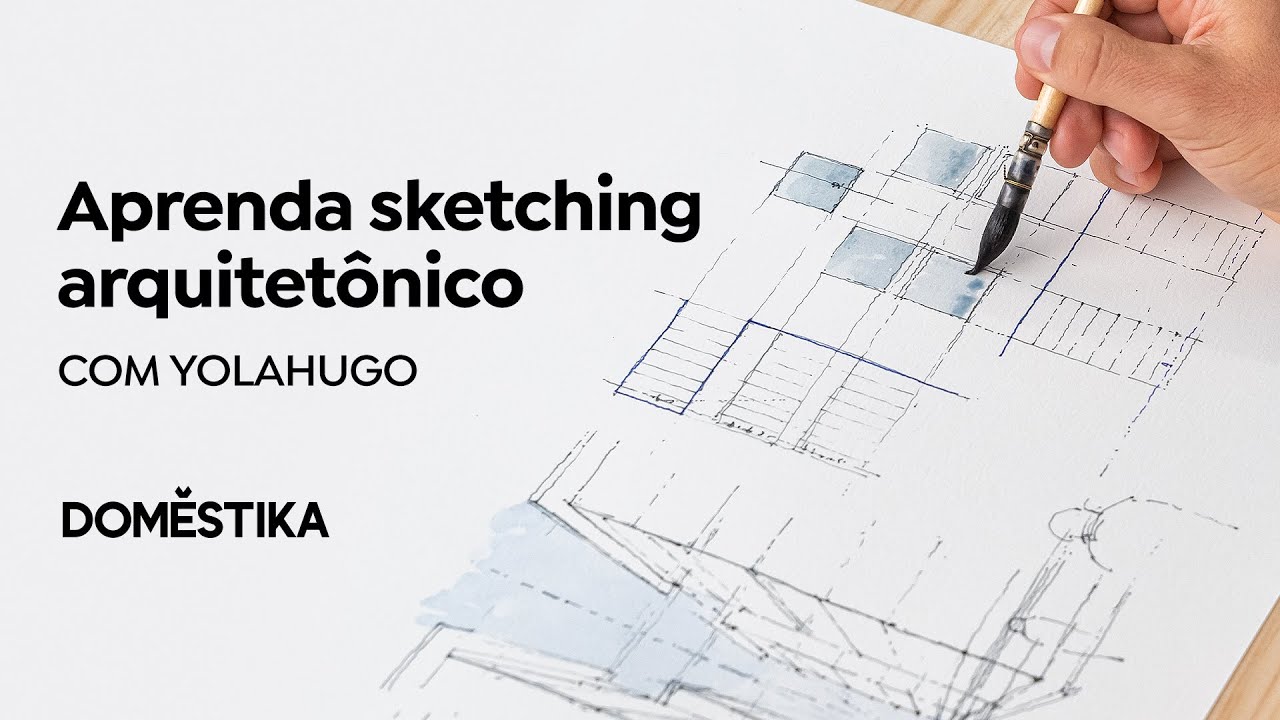 Sketching arquitectónico para ilustraciones urbanas | Curso online de Hugo Barros (yolahugo)