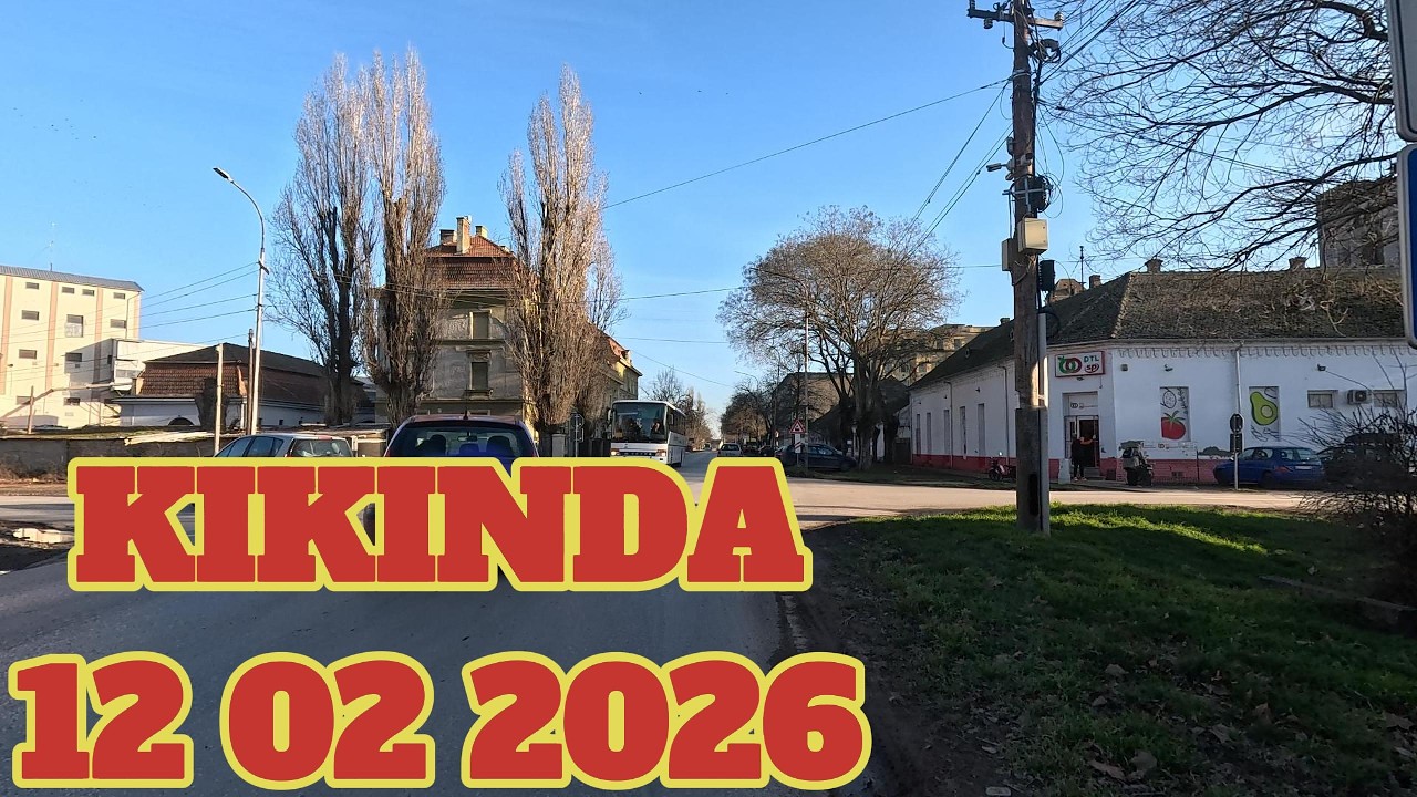 Sunčan dan Kikinda 12 02 2026 oko 15 h
