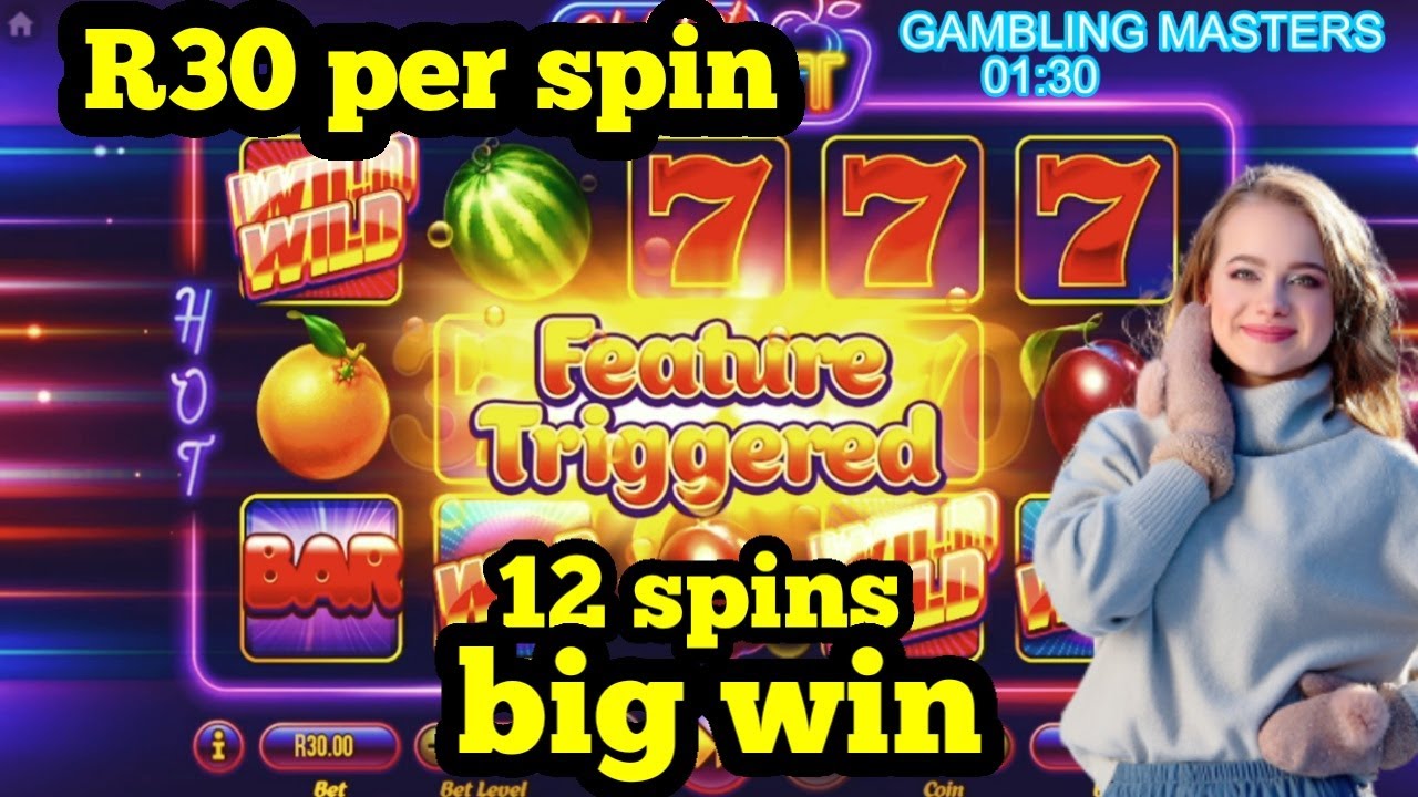 Hot hot fruit 12 free spins biggest win R30 per spin