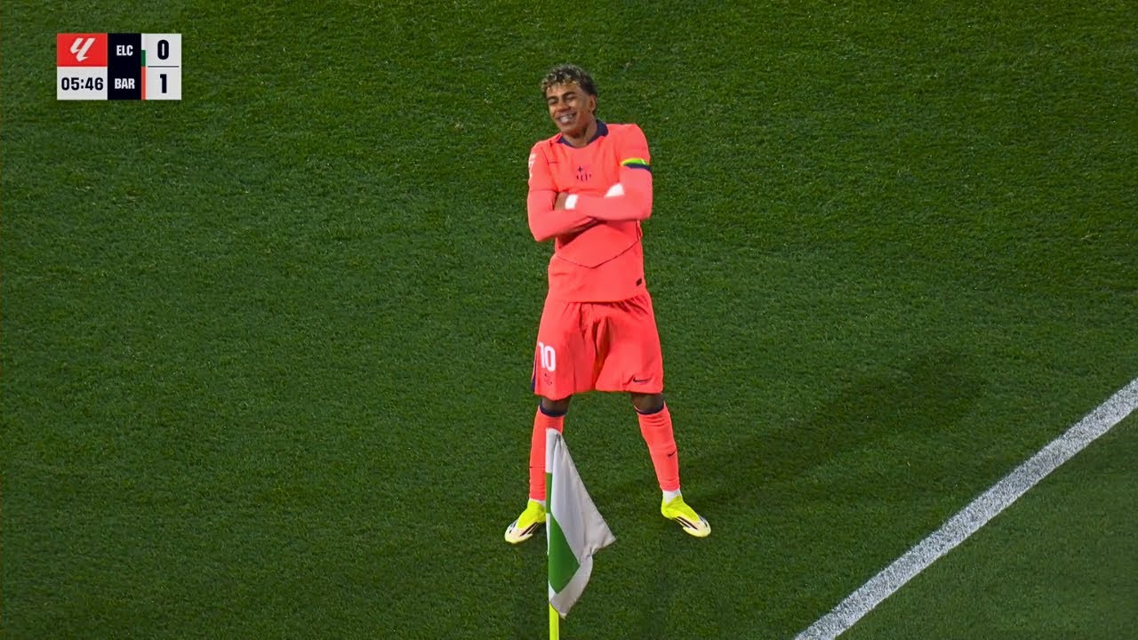 Lamine Yamal vs Elche 25-26 (Away) HD 1080i
