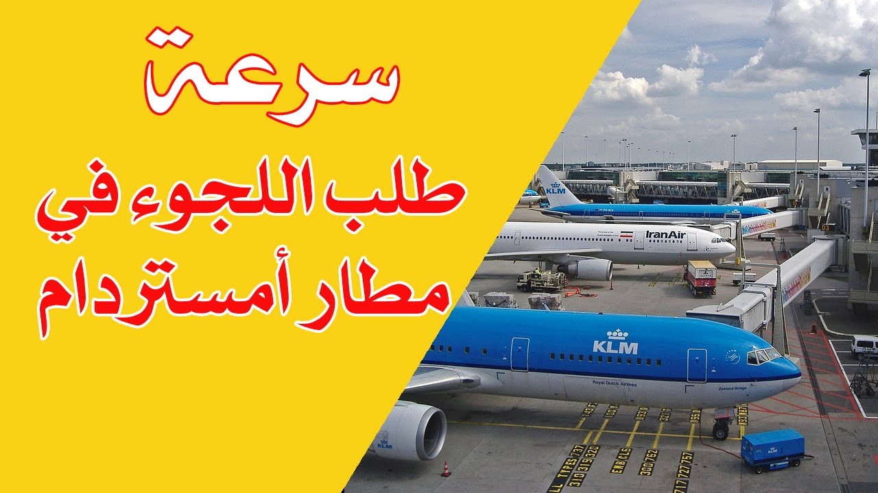 كيف يتم طلب اللجوء من مطار امستردام مباشرة واستلام الاقامة بشكل اسرع