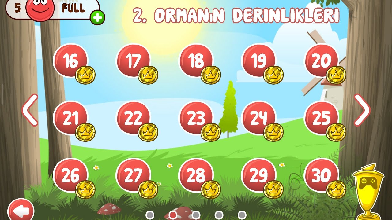 Red ball 4 ORMANIN DERİNLİKLERİ