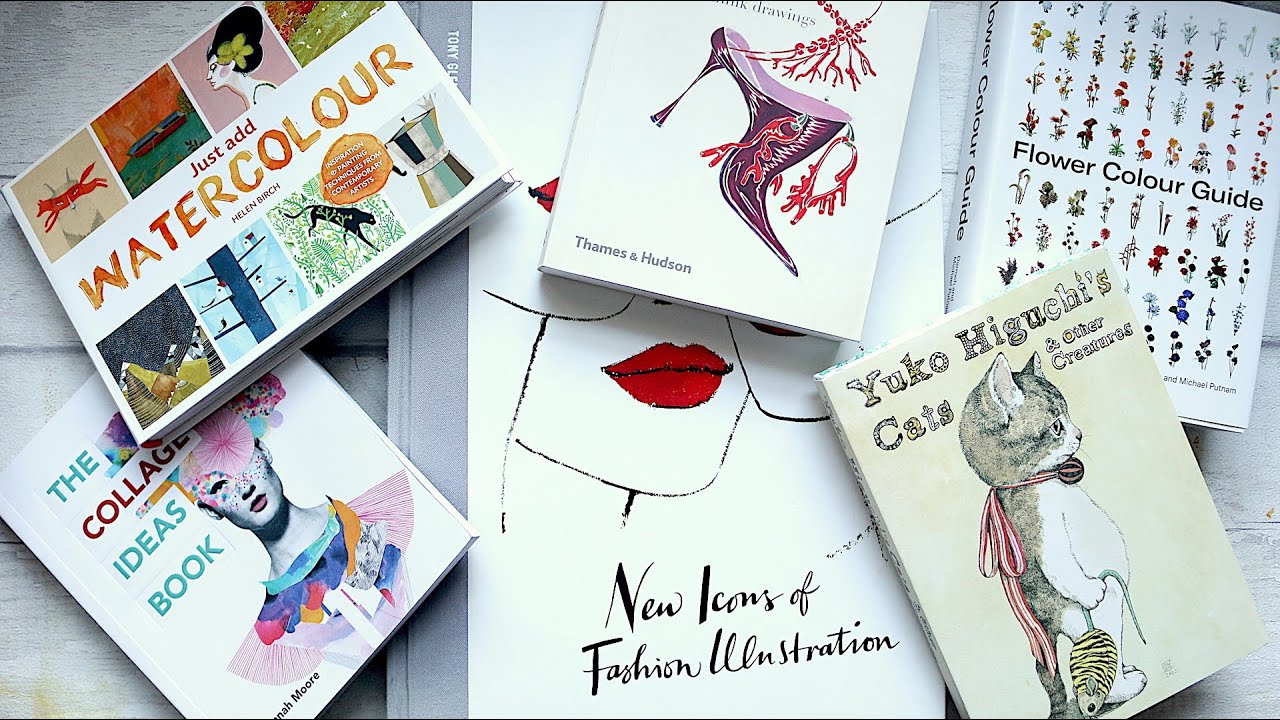 Gift Guide 2019 for Art Book Lovers!! | Botanical, Watercolour, Mixed Media, Fashion, Illustration