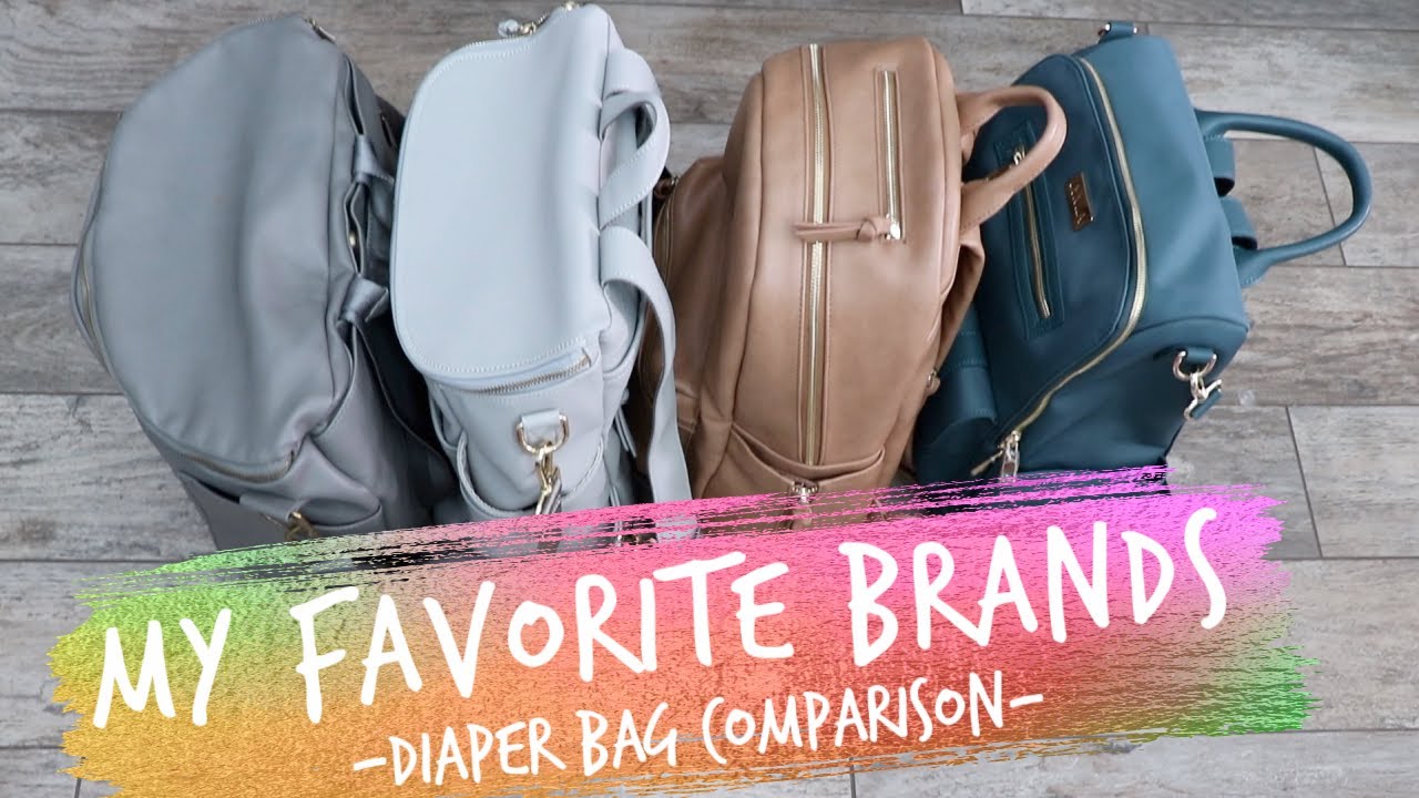 My favorite brands| Diaper Bag Comparison
