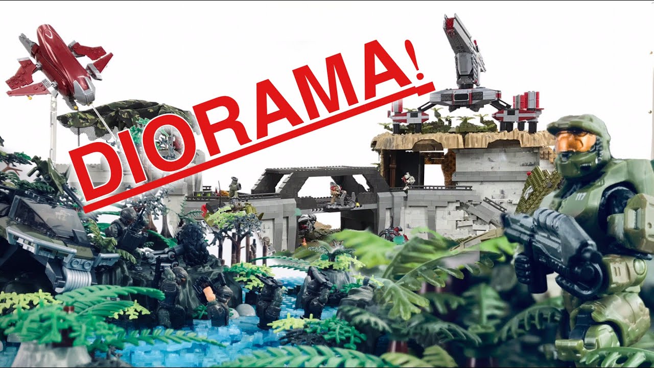 HALO INFINITE - The Story So Far - A Halo Mega Construx Diorama