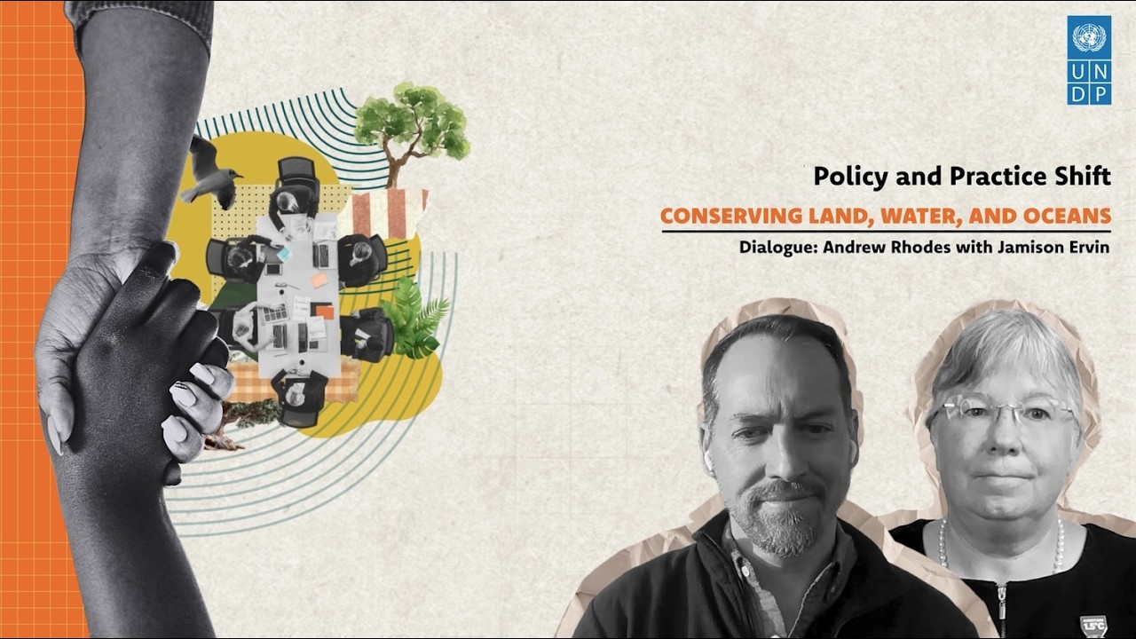 Dialogue: Conserving Land, Water, and Oceans | Andrew Rhodes with Jamison Ervin