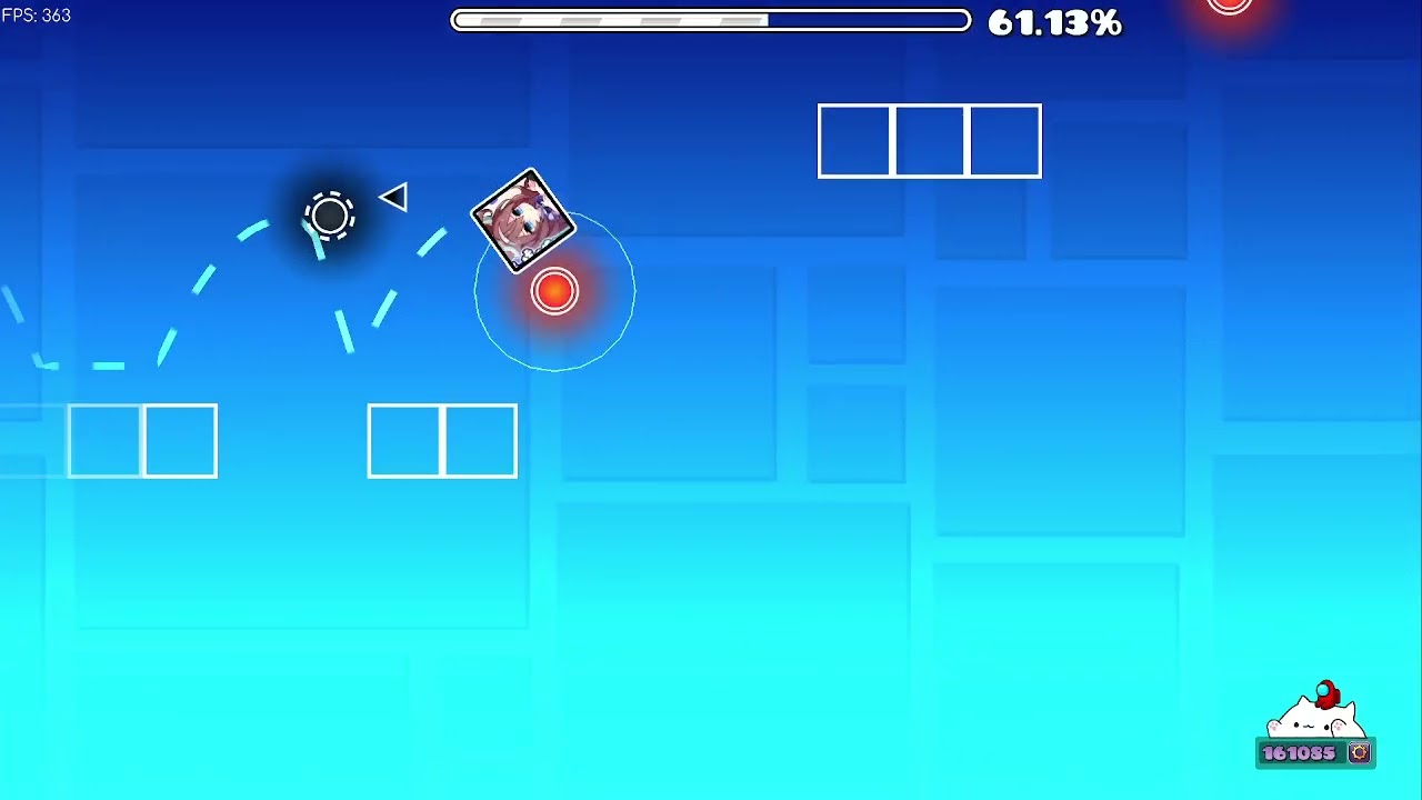 From the start - laufey / goodkid cover (geometry dash layout)