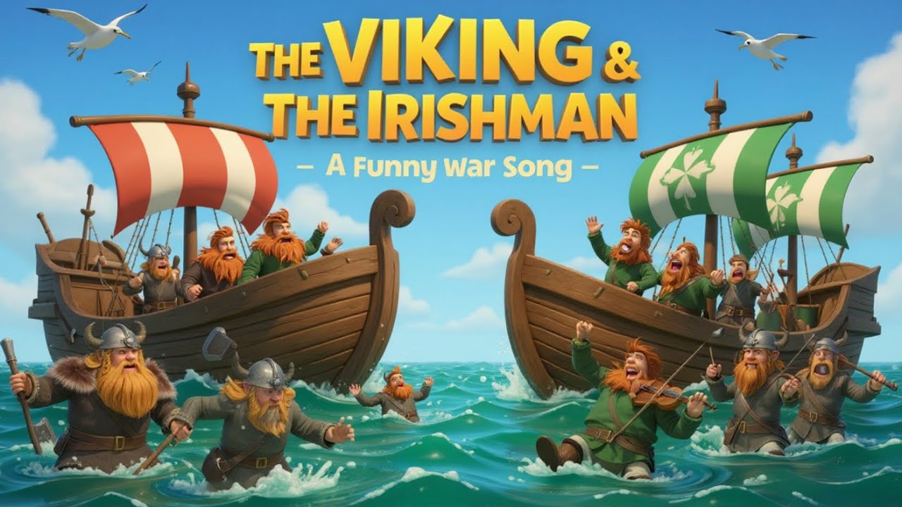The Viking and the Irishman – Funny Irish vs Viking War Song (Comedy Folk Music)