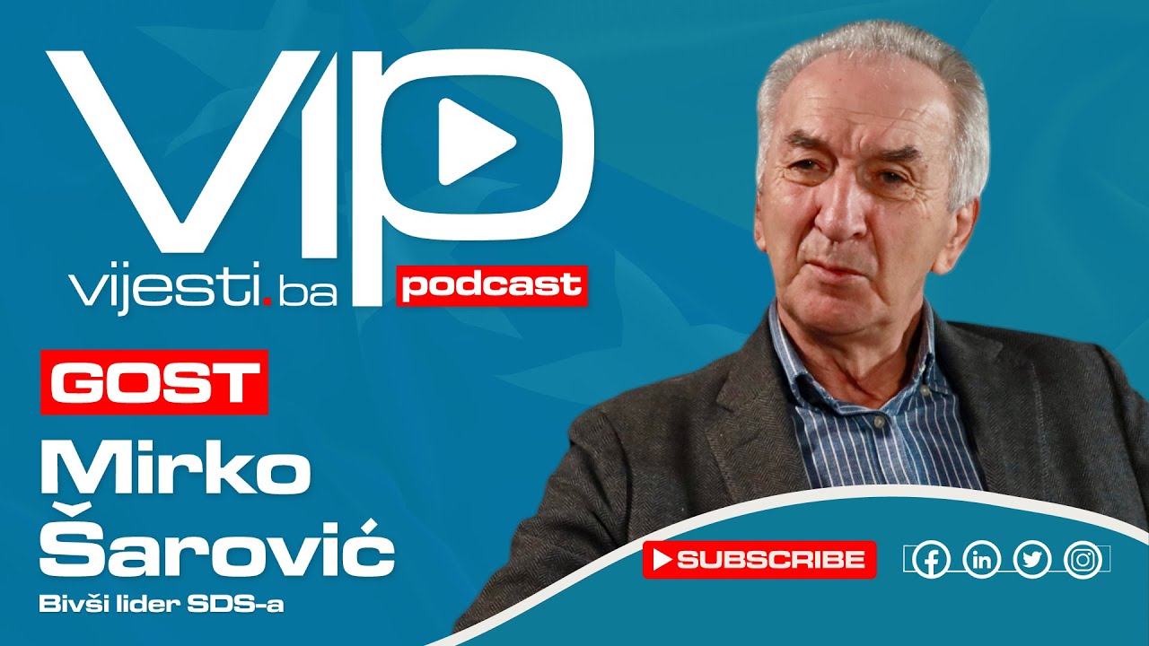 Mirko Šarović: 2026. je posljednja godina vlasti SNSD-a!