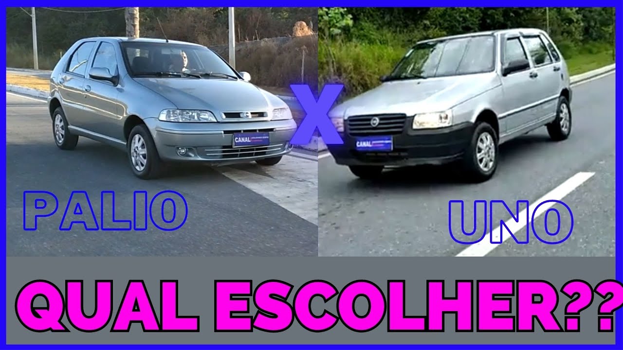 QUAL comprar,uno 2006 ou palio 2006?