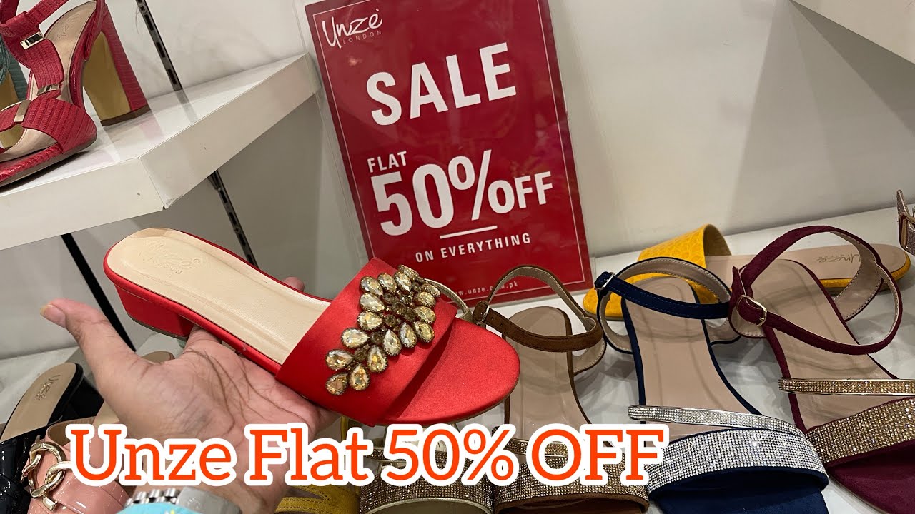 Unze London flat 50% off weekly sale offer |Unze London sale today |3 August 2024