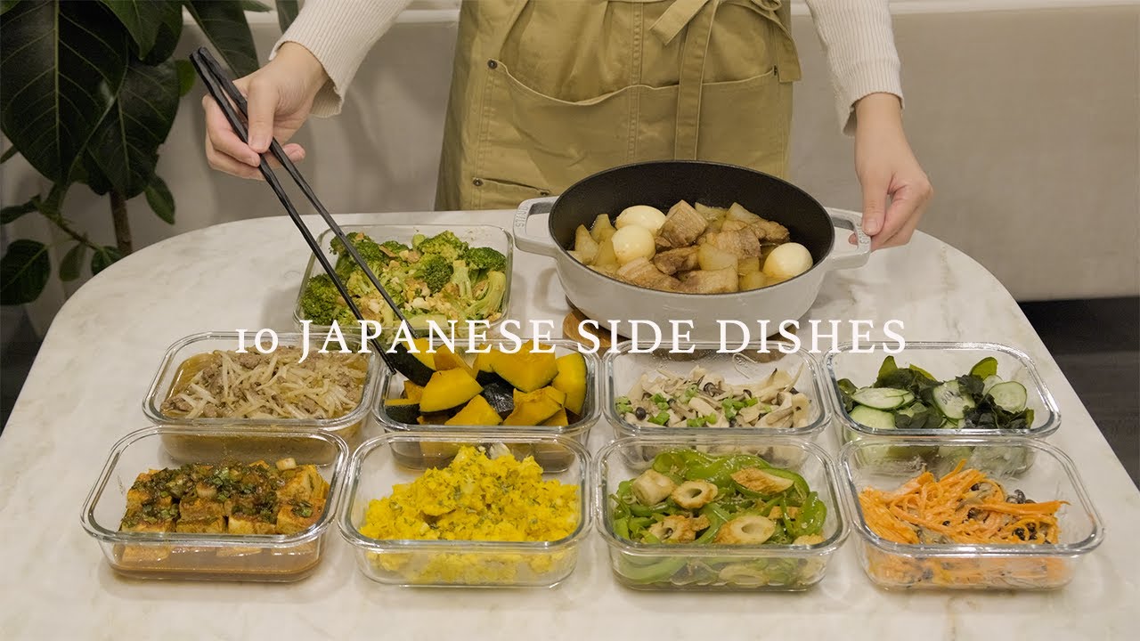 Создание 10 простых японских гардеробных блюд🥢｜Домашняя кухня Японии vlog