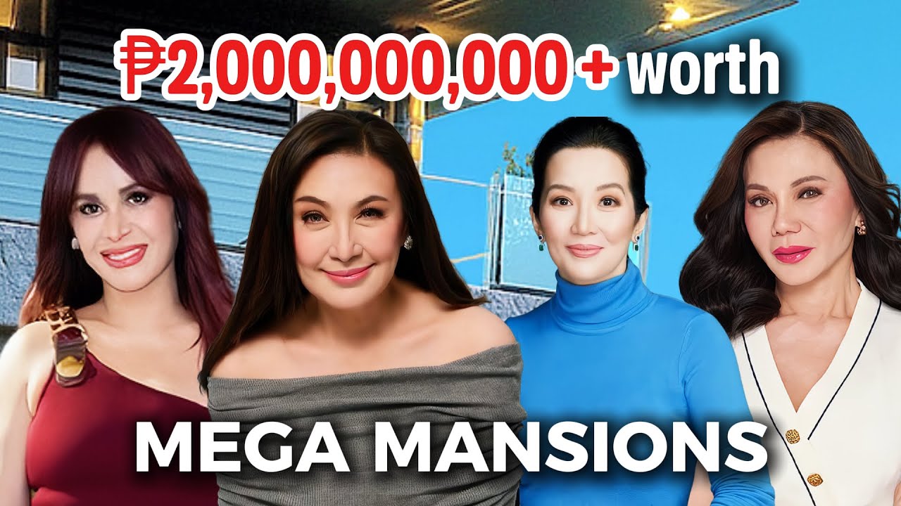 TOP 10 Super Expensive Mansions of Pinoy Legends: From Earthquake Proof to Hidden Estates