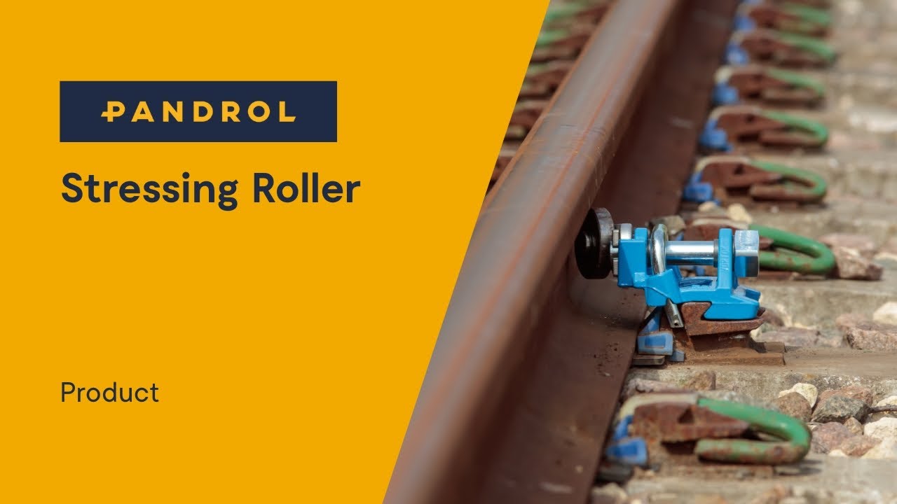 Pandrol Vortok Stressing Roller