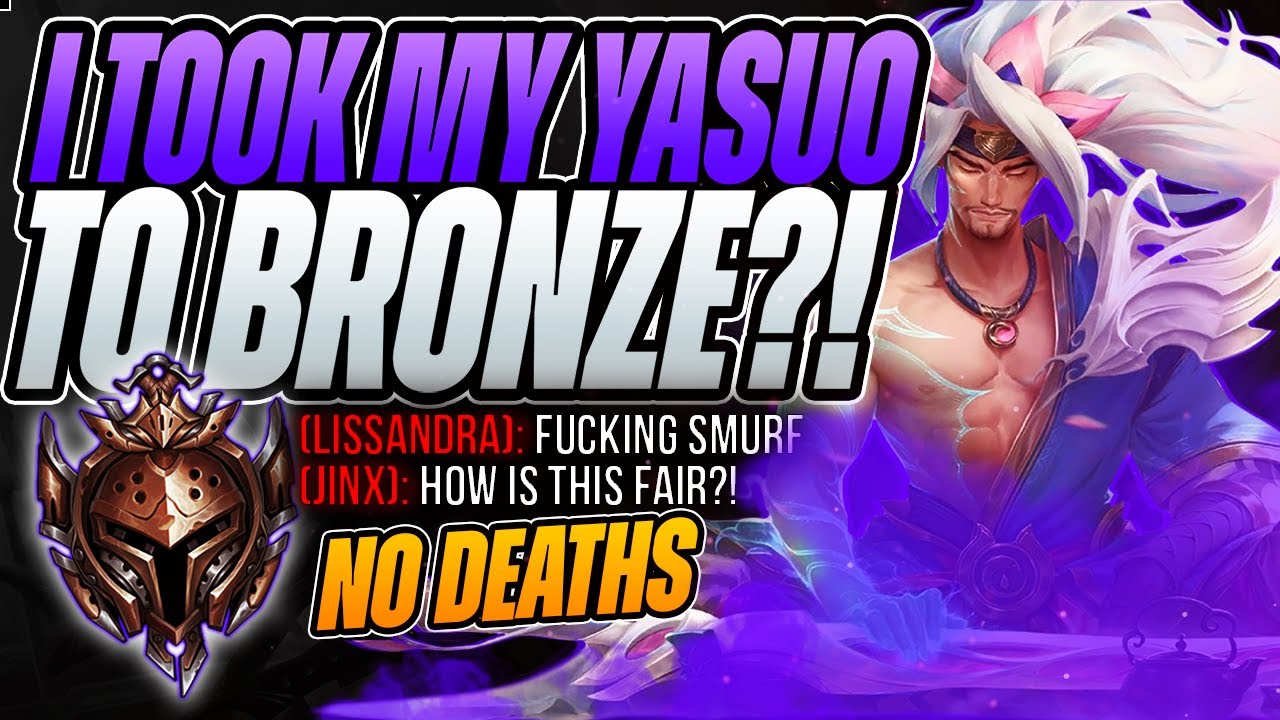 Я ДОВЁЛ СВОЕГО ЯСУО ДО БРОНЗЫ, И ВОТ ЧТО ИЗ ЭТОГО ПОЛУЧИЛОСЬ! - League of Legends