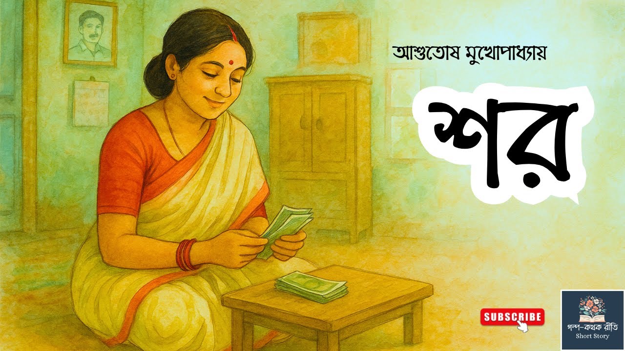 শর । Ashutosh Mukhopadhyay । Short Story । Golpo-Kothok Reeti