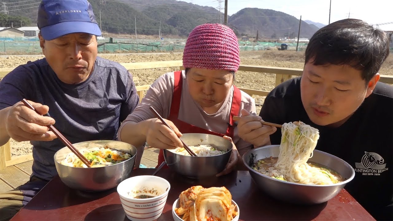 호로로록 [[잔치국수]] 요리&먹방!! - Mukbang eating show