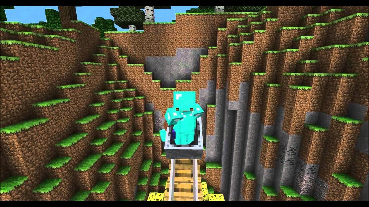 Minecraft EPIC rollercoaster!