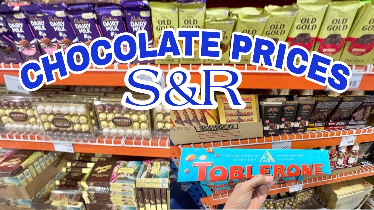 S&R CHOCOLATE PRICES | UPDATE | Shopping Tour | #Len TV Vlog