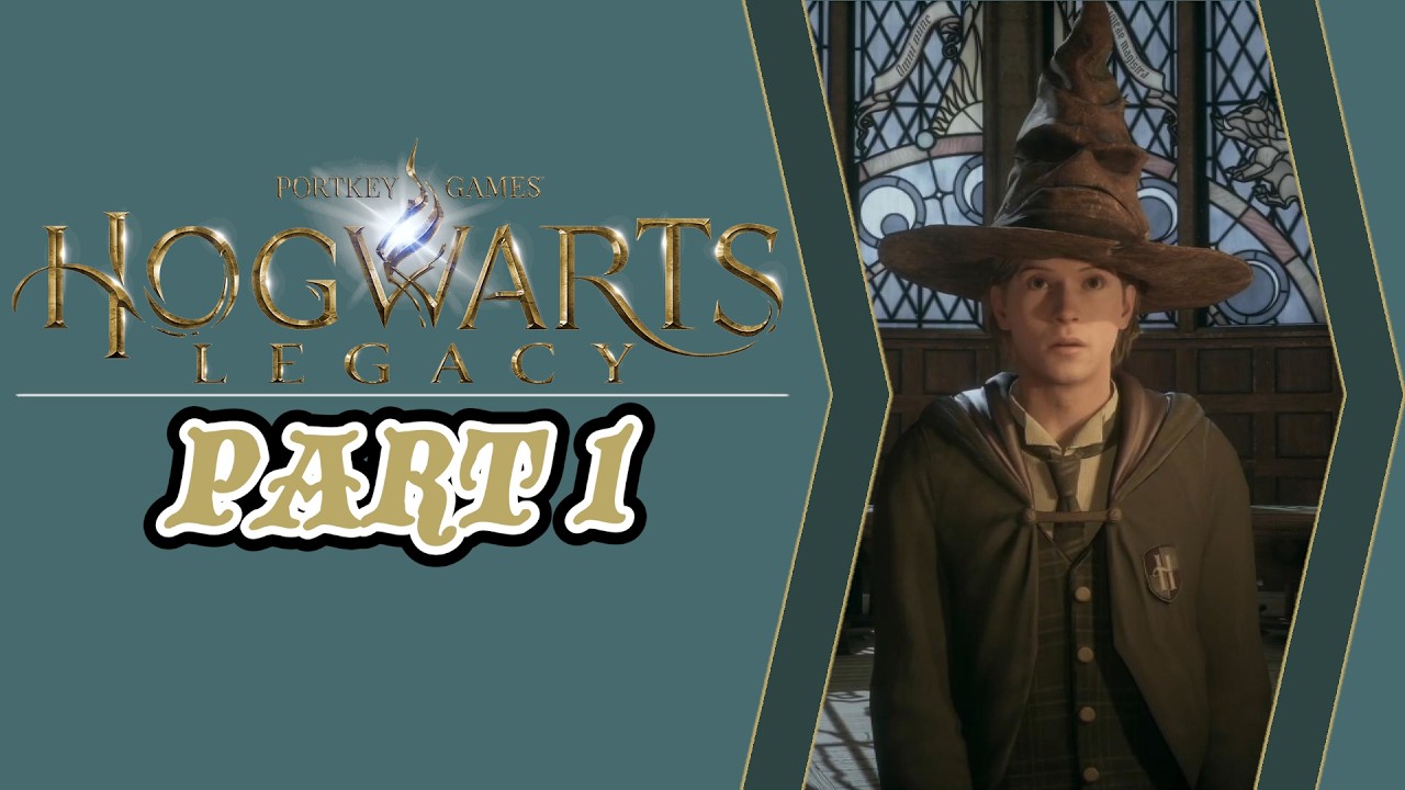 Hogwarts Legacy playthrough - Part 1 - So Am I Wizard Now?