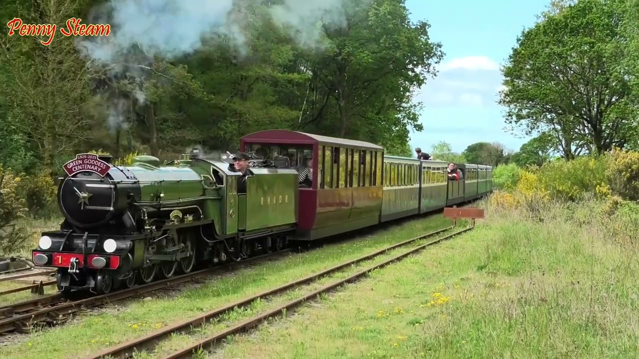 Ravenglass & Eskdale Railway may 2025 part 1