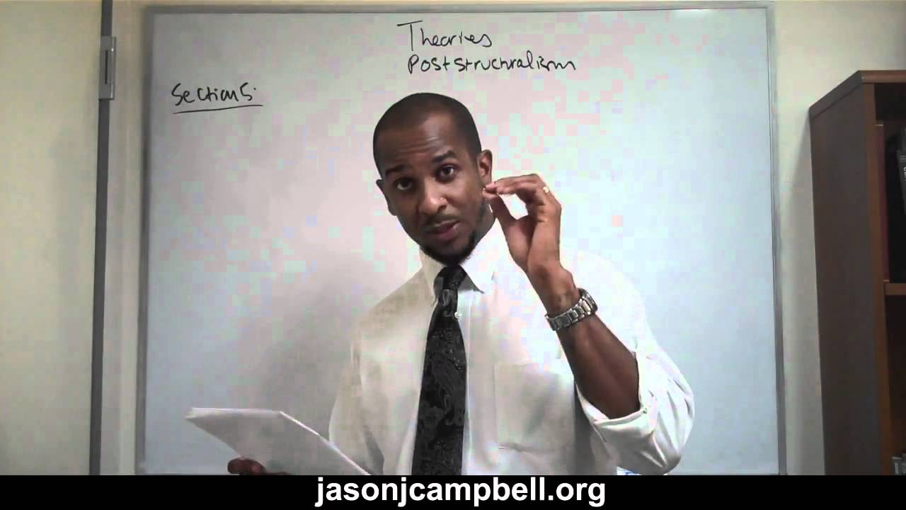 40. Theories Lecture: Post Structuralism Explained
