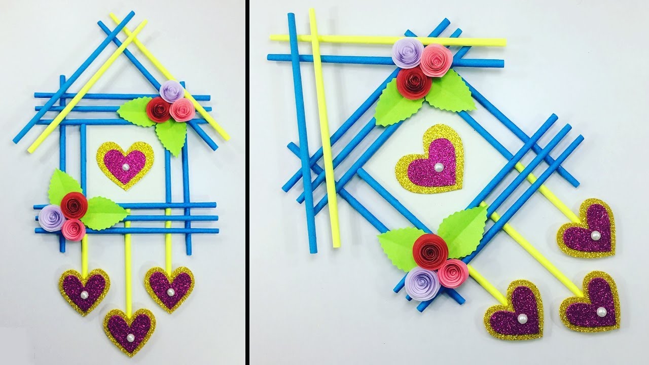 DIY Paper Wall Hanging Craft Ideas | Beautiful ❤ and  Easy 🏡 Home Wall decor Paper Crafts | DotsDIY
