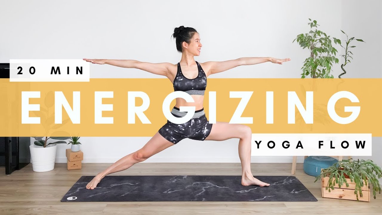 20 min ENERGIZING YOGA FLOW || Jacqui Noël