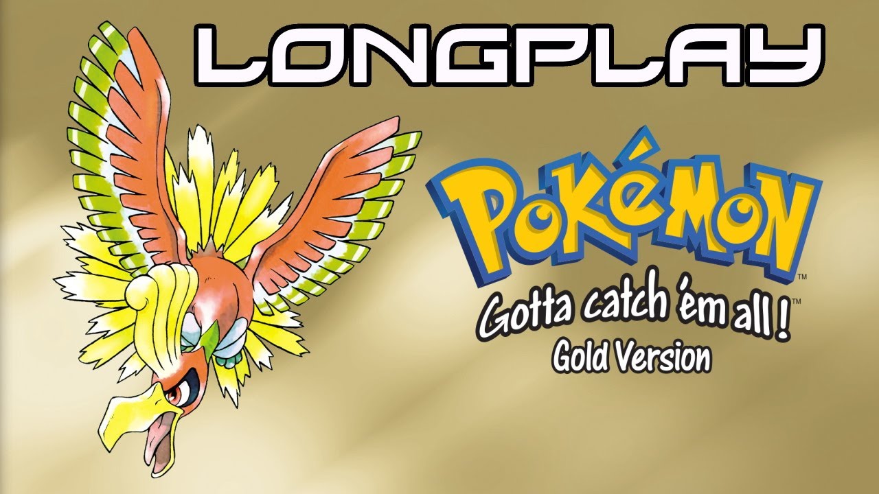 Pokemon Gold Version - Complete Longplay [GBC]