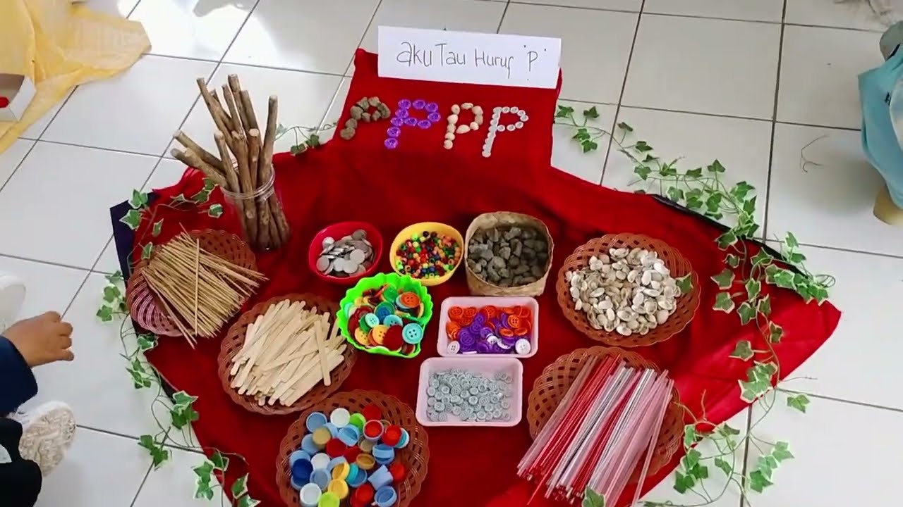 IDE PEMBELAJARAN PAUD TK/ IDE INVITASI DAN PENATAAN LOOSE PART