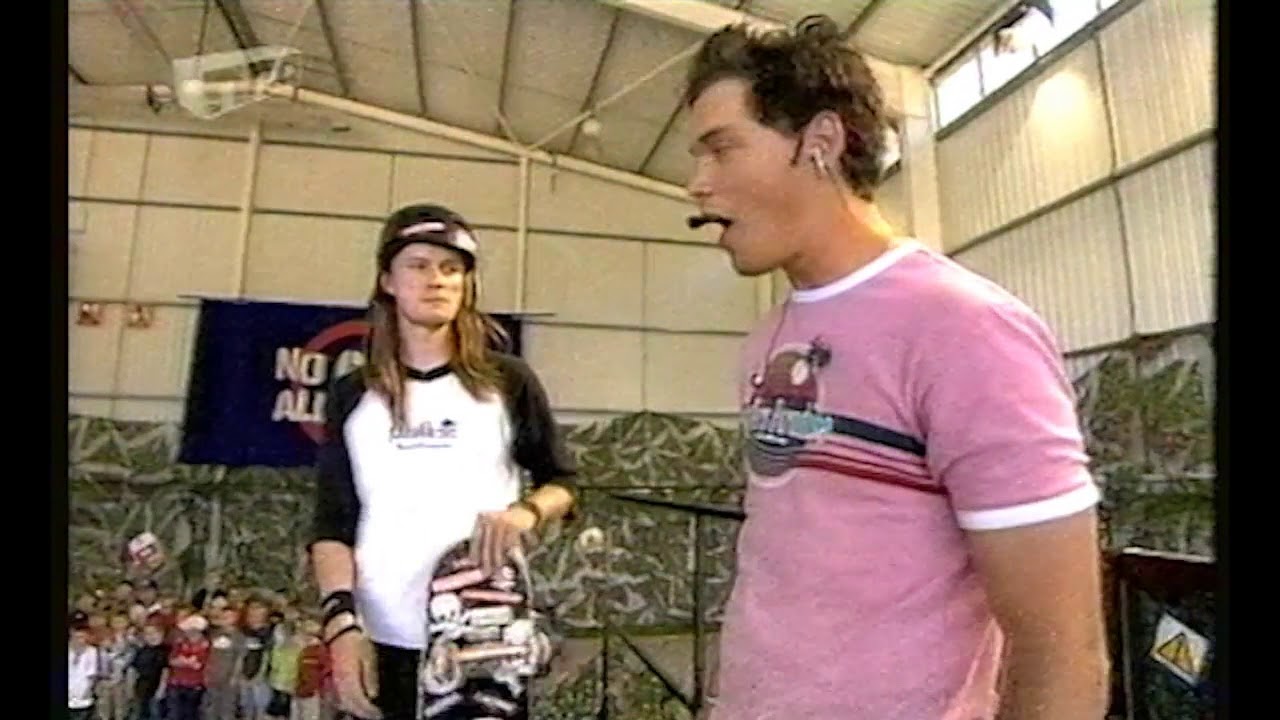 LIVE TV MINI RAMP - NICOLSON, BLACKWELL, JAMES HITCHCOX - NO GIRLS ALLOWED kids show skateboard