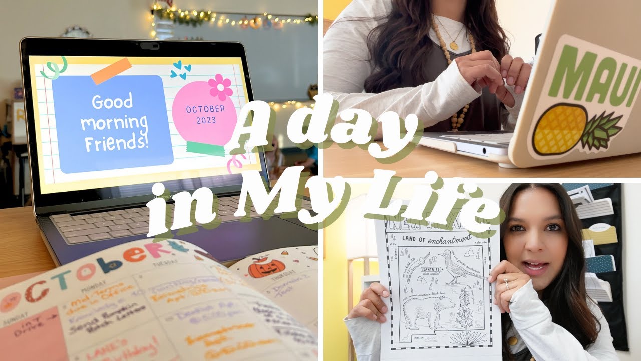DAY IN THE LIFE OF A TEACHER +Mom & Wife