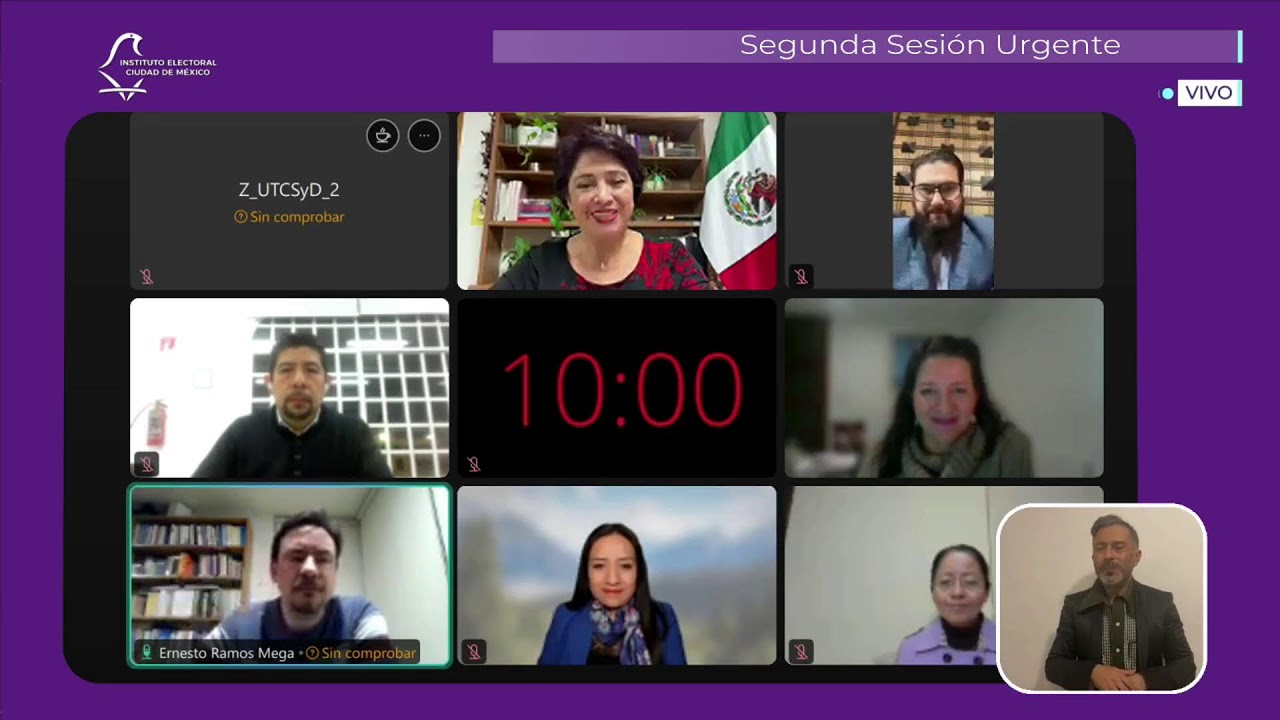 SEGUNDA SESIÓN URGENTE DEL CONSEJO GENERAL