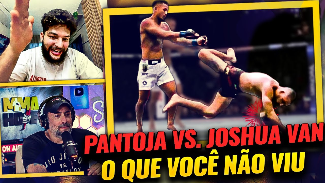 ESPECIALISTA REVELA COMO PANTOJA VENCERIA JOSHUA VAN SE NÃO FOSSE POR ACIDENTE BIZARRO NO #ufc323
