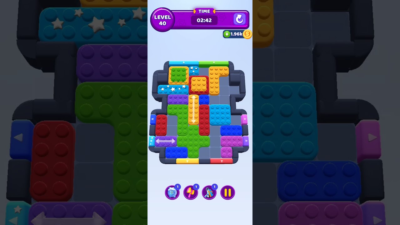 Color Block Jam 🎨 Level 40